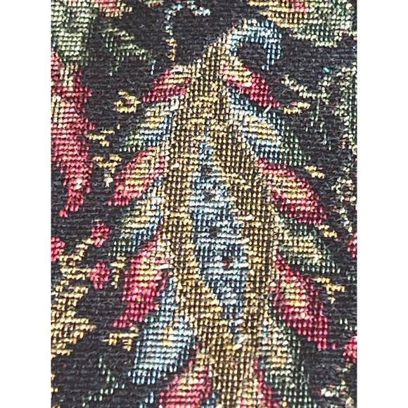 Vintage Tapestry Fabric Paisley Upholstery Bohemian Jacquard Brocade By The Yard - Picture 2 of 10